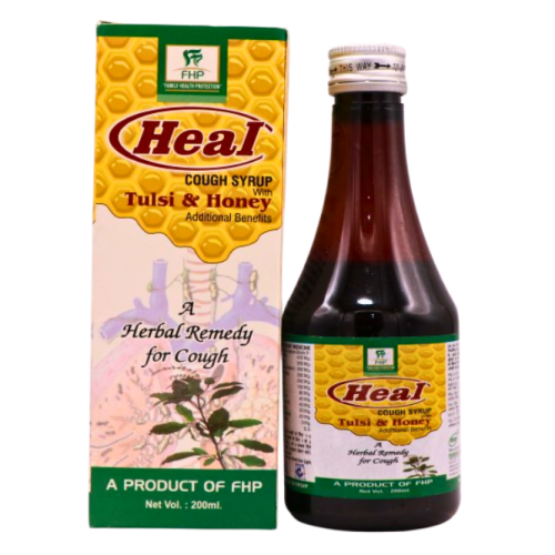FHP Heal Cough Syrup 210ml. - Image 2