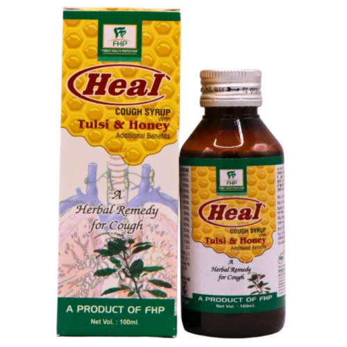 FHP Heal Cough Syrup 100ml. - Image 2
