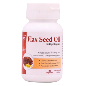 FHP Flax Seed Oil Softgel Capsule