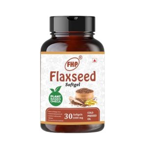 FHP Flax Seed Oil Softgel Capsule
