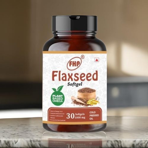 FHP Flaxseed Softgel 1000mg (30 Capsules) - Image 4