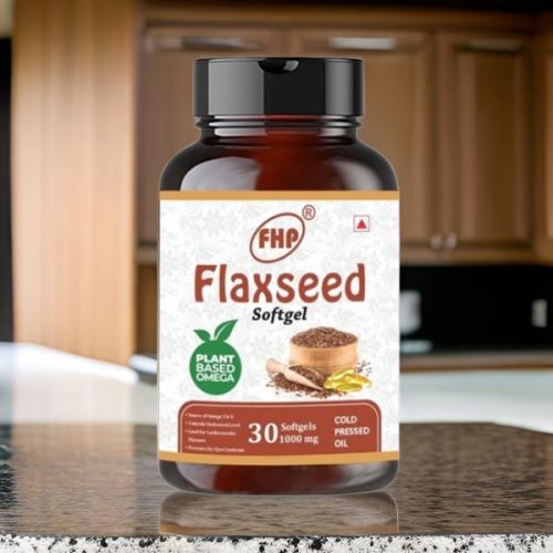 FHP Flaxseed Softgel 1000mg (30 Capsules) - Image 3