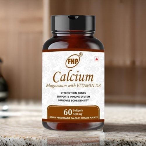 FHP Calcium Magnesium Vitamin D3 SoftGel Capsules - Image 5